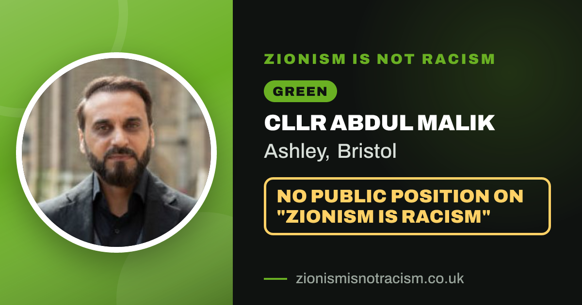 Share image: Cllr Abdul Malik, Ashley ward, Bristol