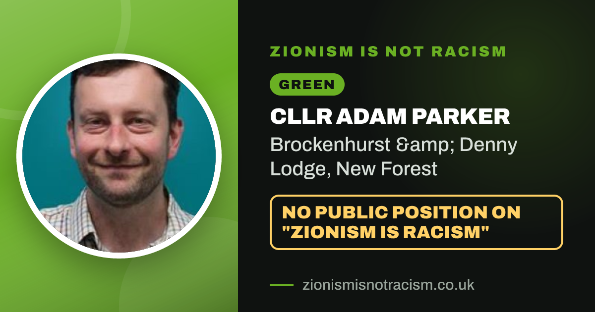 Share image: Cllr Adam Parker, Brockenhurst & Denny Lodge ward, New Forest