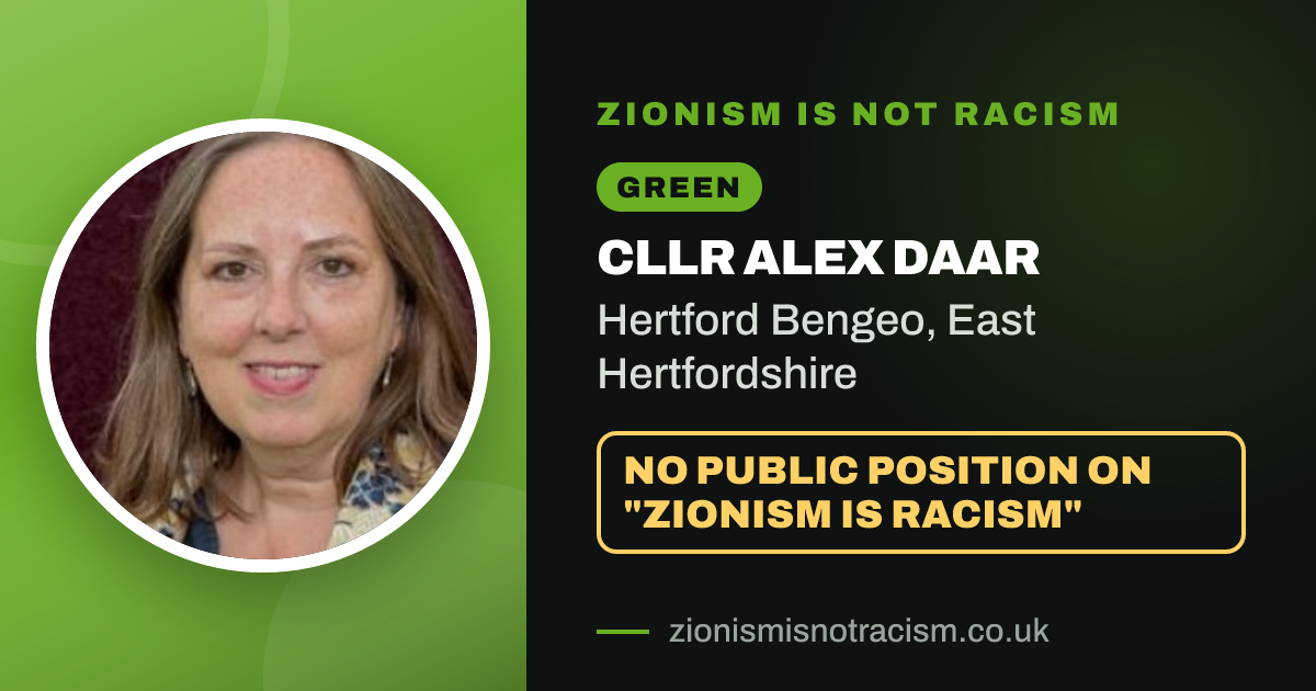 Share image: Cllr Alex Daar, Hertford Bengeo ward, East Hertfordshire