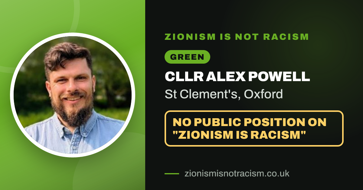 Share image: Cllr Alex Powell, St Clement's ward, Oxford
