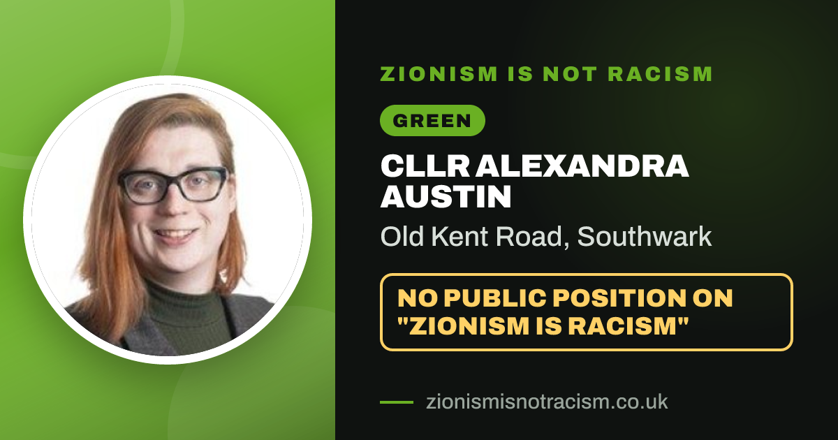 Share image: Cllr Alexandra Austin, Old Kent Road ward, Southwark
