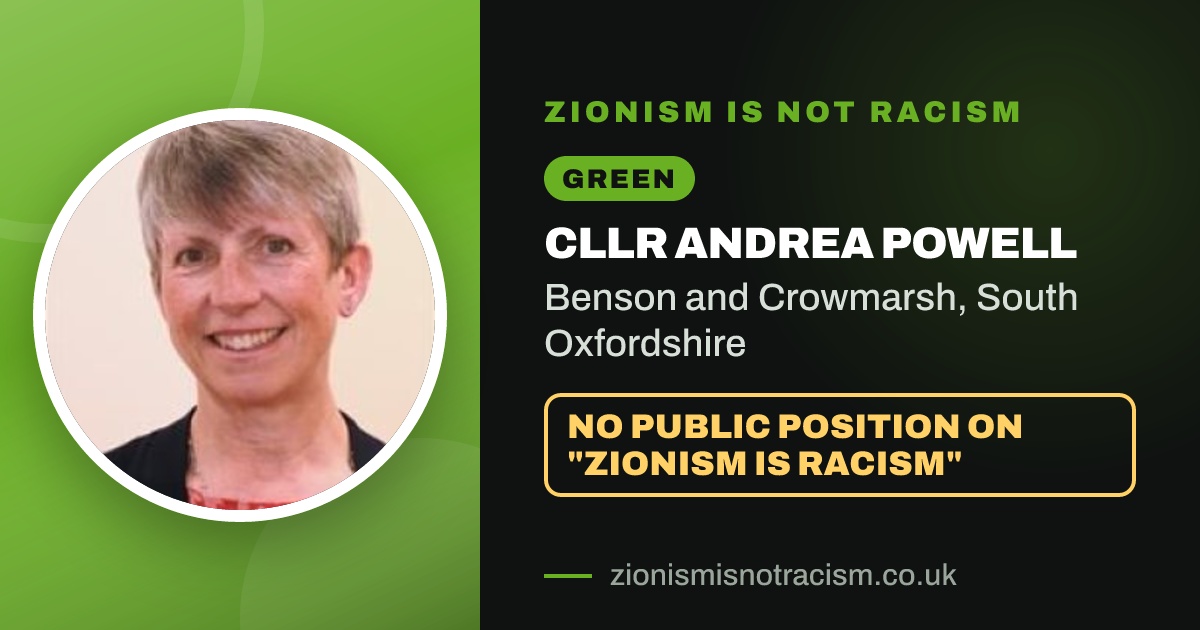Share image: Cllr Andrea Powell, Benson and Crowmarsh ward, South Oxfordshire