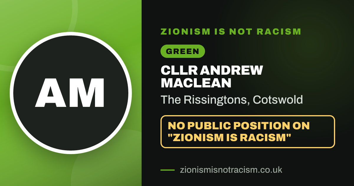 Share image: Cllr Andrew Maclean, The Rissingtons ward, Cotswold