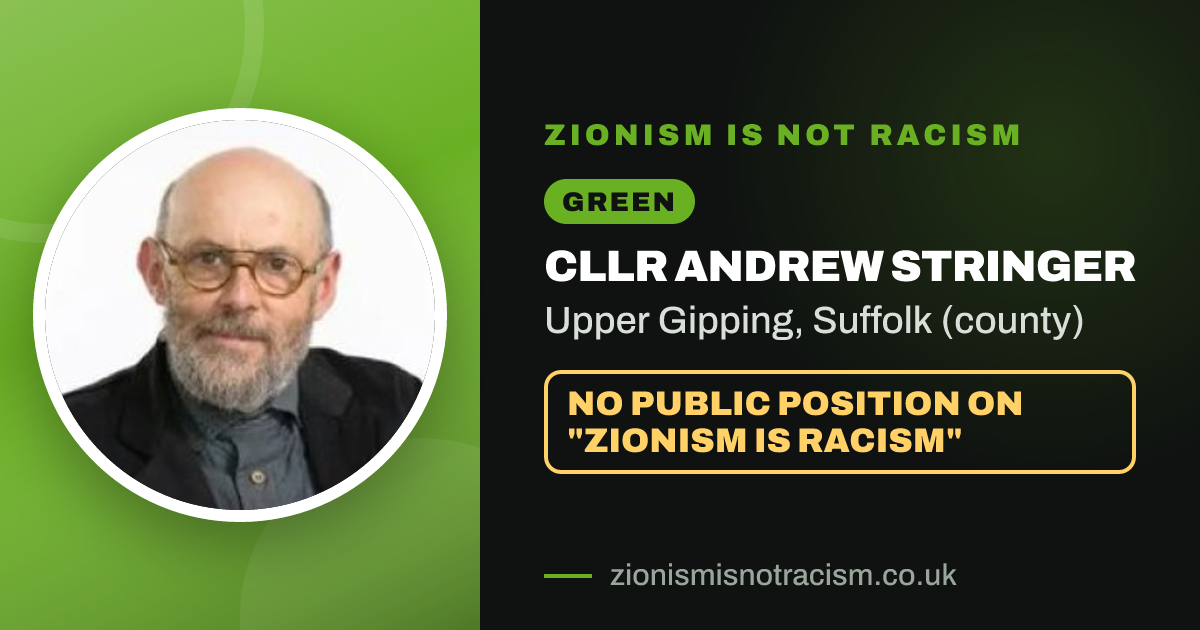 Share image: Cllr Andrew Stringer, Upper Gipping ward, Suffolk (county)