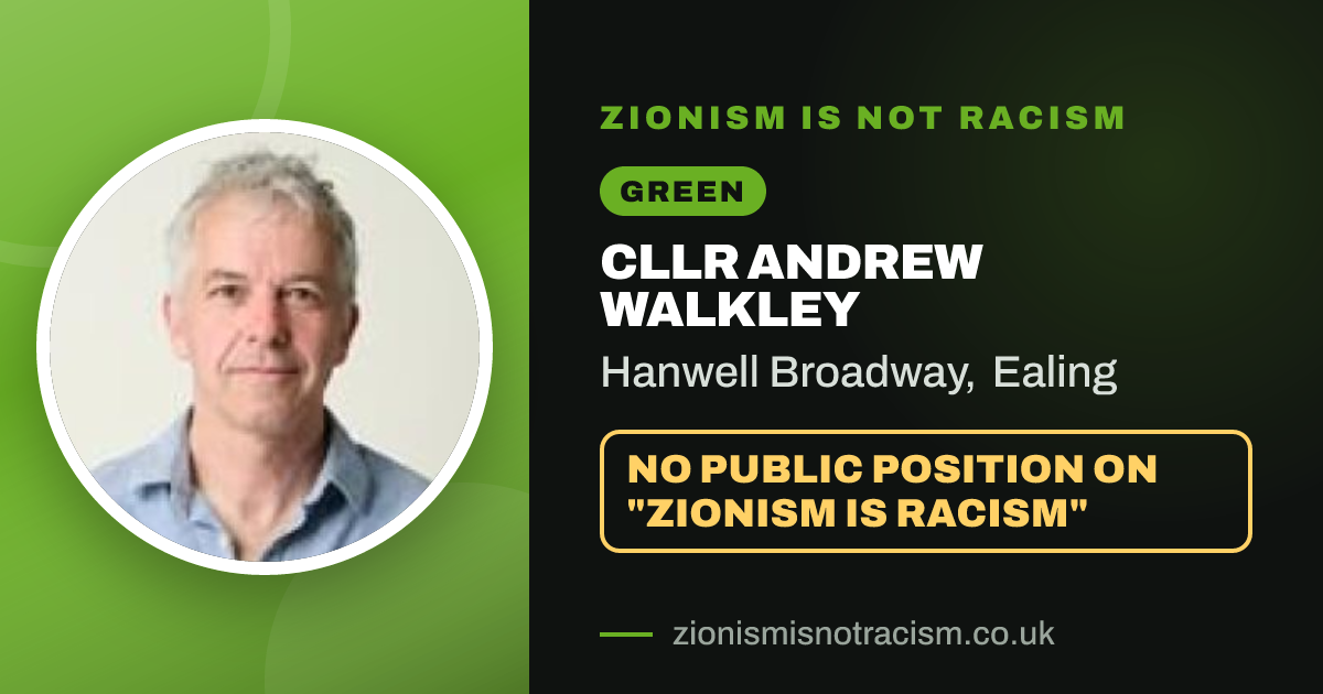 Share image: Cllr Andrew Walkley, Hanwell Broadway ward, Ealing