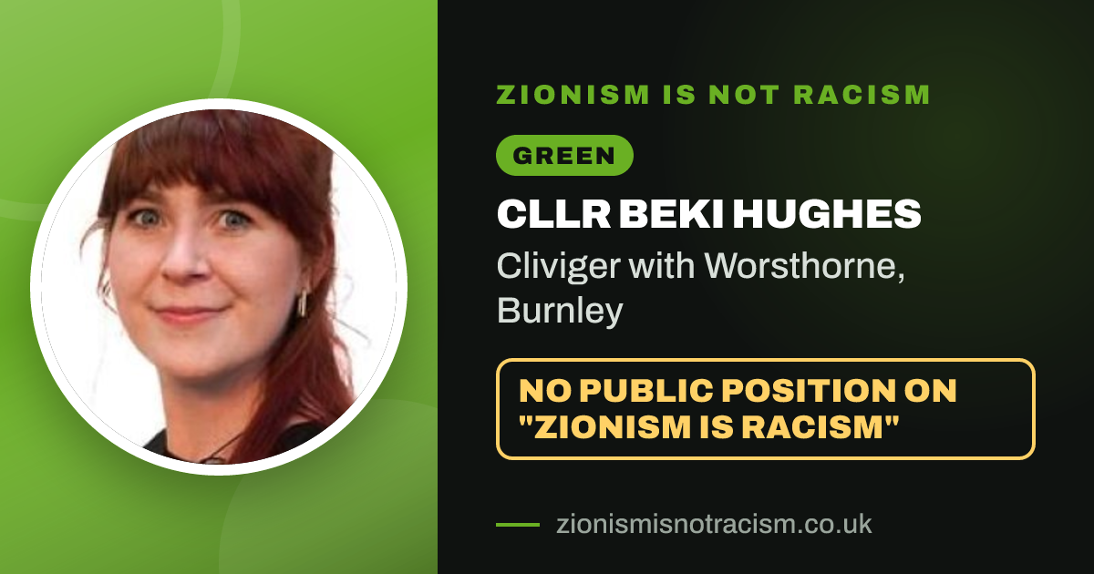Share image: Cllr Beki Hughes, Cliviger with Worsthorne ward, Burnley