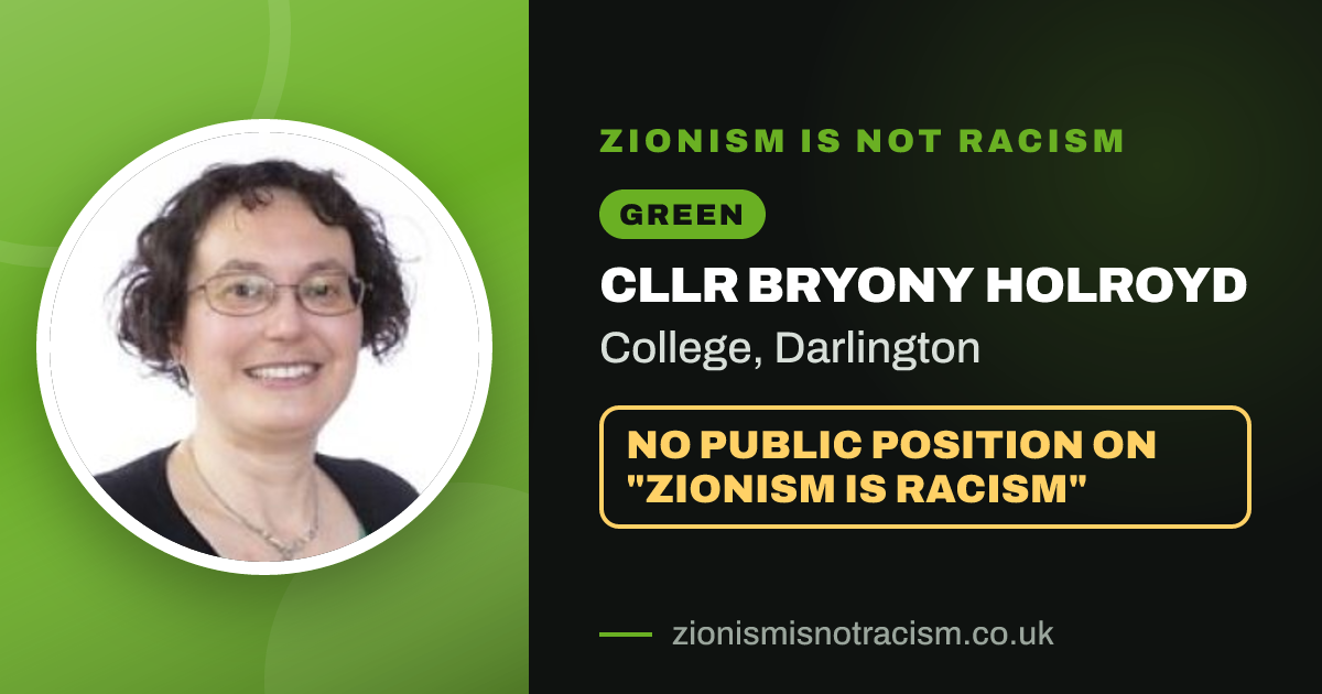 Share image: Cllr Bryony Holroyd, College ward, Darlington