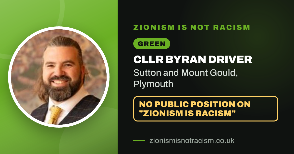Share image: Cllr Byran Driver, Sutton and Mount Gould ward, Plymouth