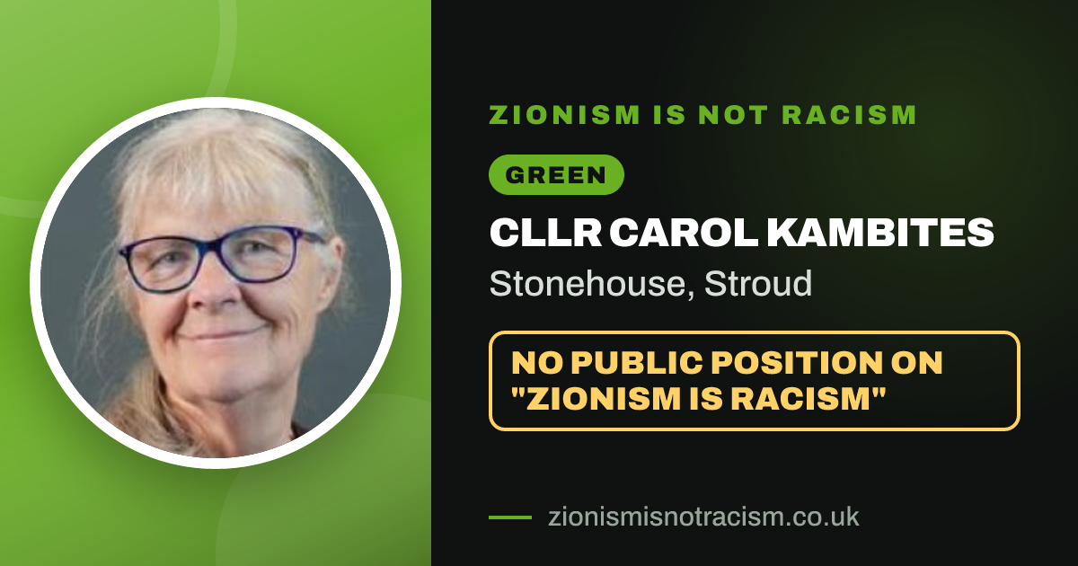 Share image: Cllr Carol Kambites, Stonehouse ward, Stroud