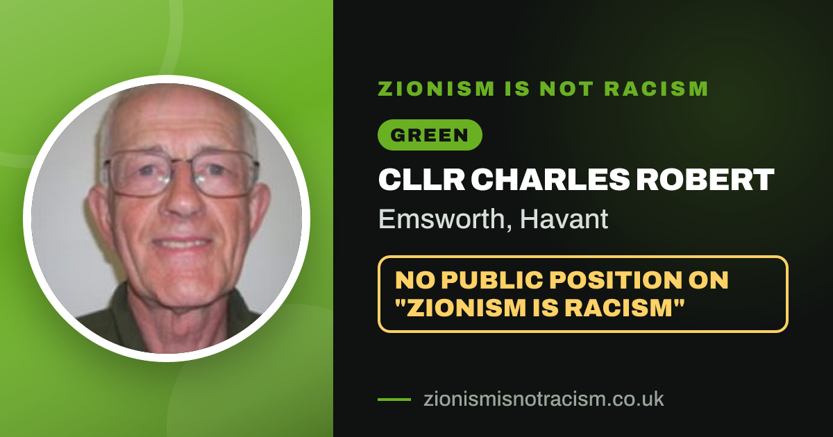 Share image: Cllr Charles Robert, Emsworth ward, Havant