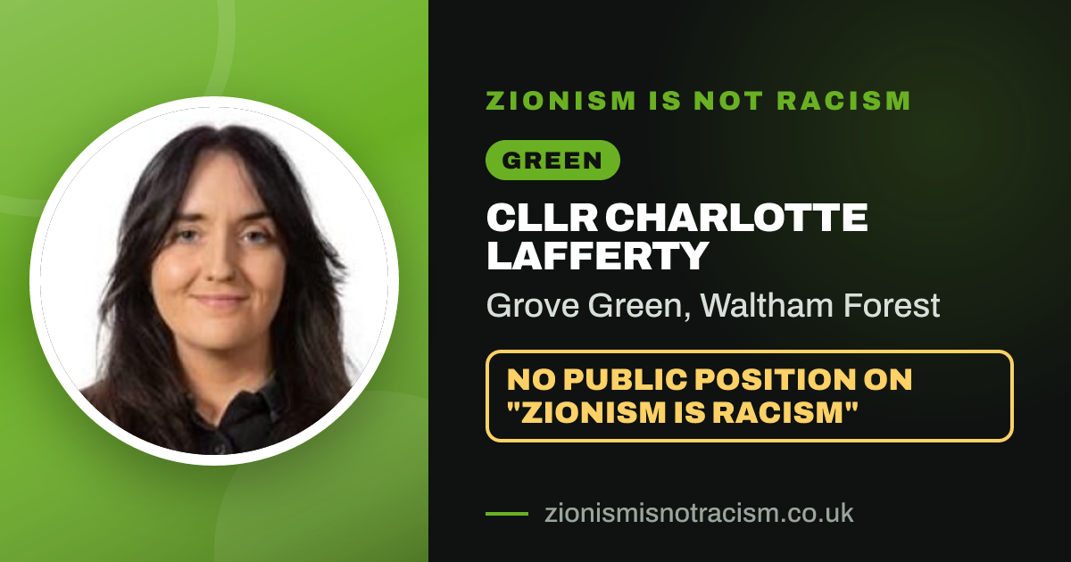 Share image: Cllr Charlotte Lafferty, Grove Green ward, Waltham Forest