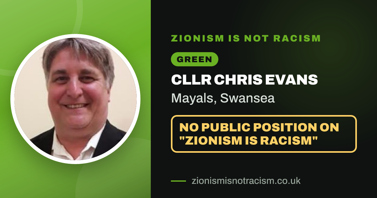 Share image: Cllr Chris Evans, Mayals ward, Swansea