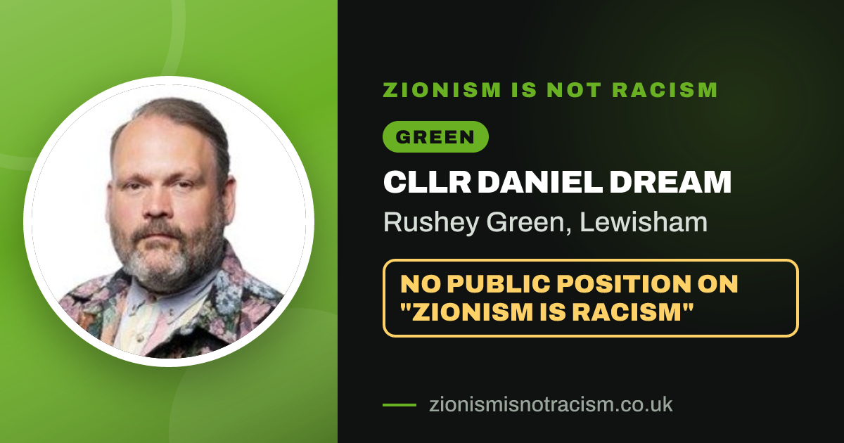 Share image: Cllr Daniel Dream, Rushey Green ward, Lewisham