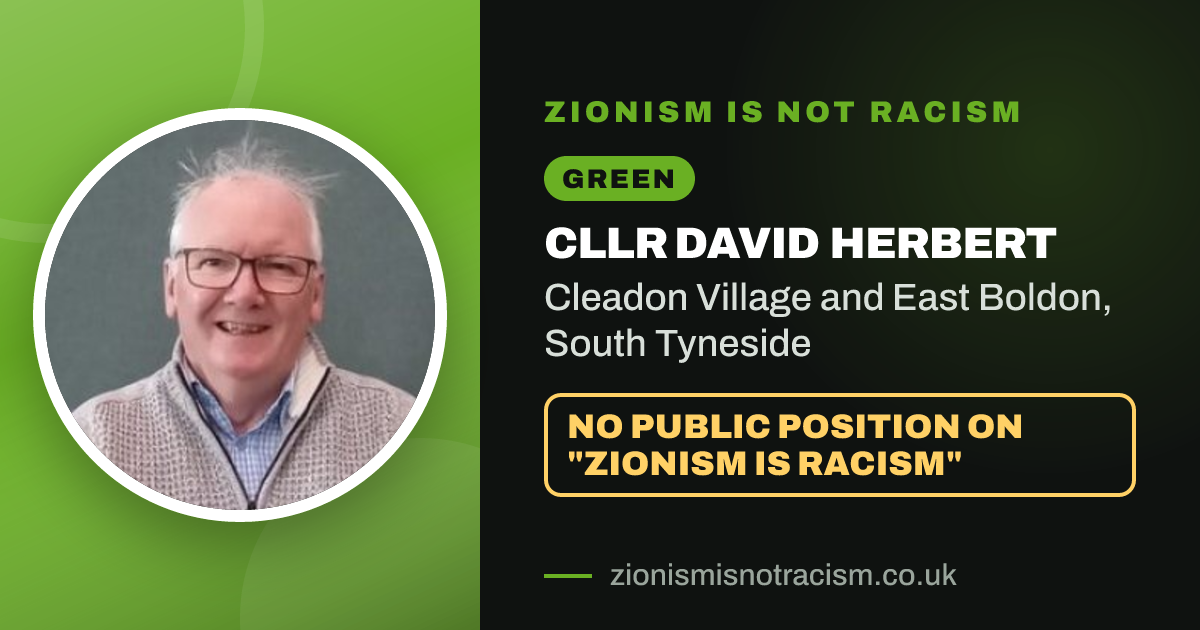 Share image: Cllr David Herbert, Cleadon Village and East Boldon ward, South Tyneside