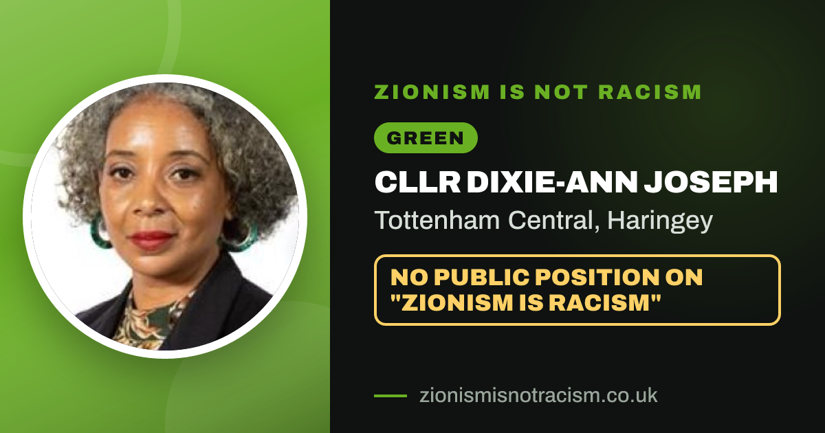 Share image: Cllr Dixie-Ann Joseph, Tottenham Central ward, Haringey