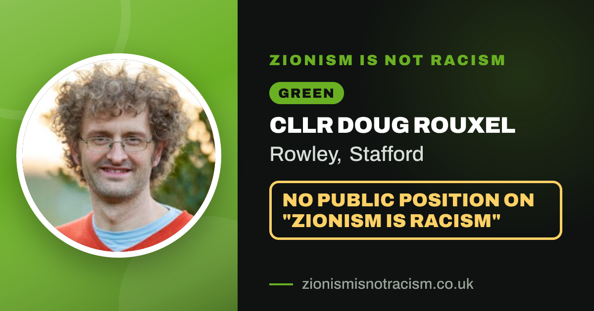 Share image: Cllr Doug Rouxel, Rowley ward, Stafford