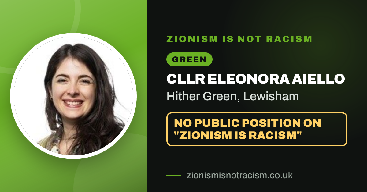 Share image: Cllr Eleonora Aiello, Hither Green ward, Lewisham