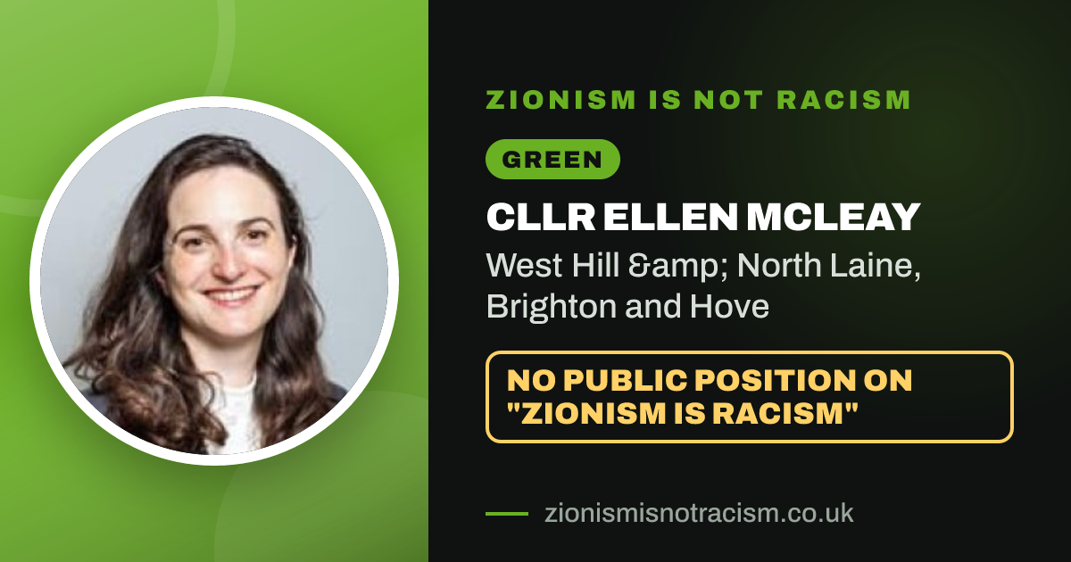 Share image: Cllr Ellen McLeay, West Hill & North Laine ward, Brighton and Hove