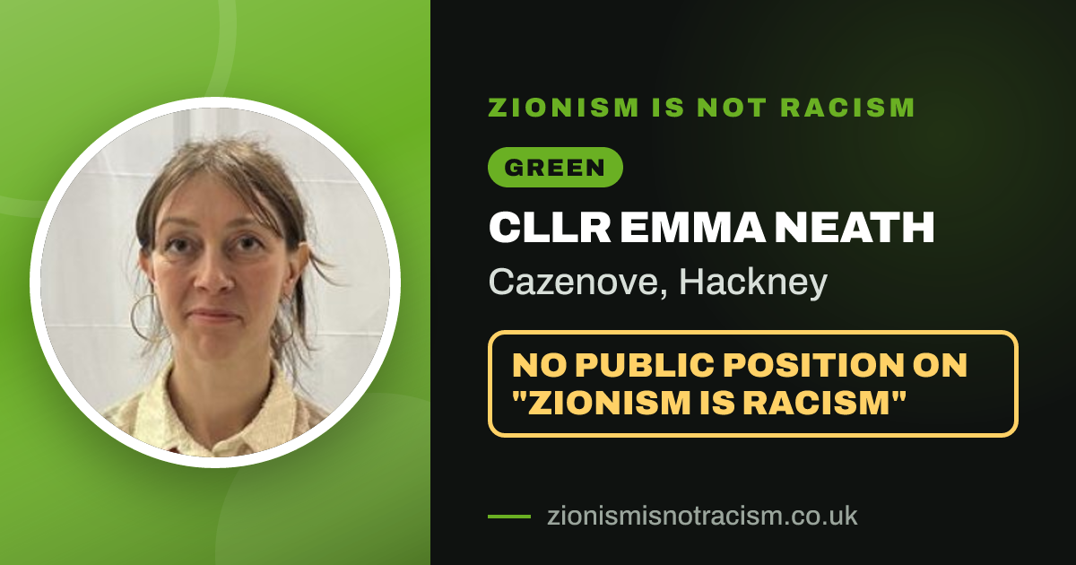 Share image: Cllr Emma Neath, Cazenove ward, Hackney
