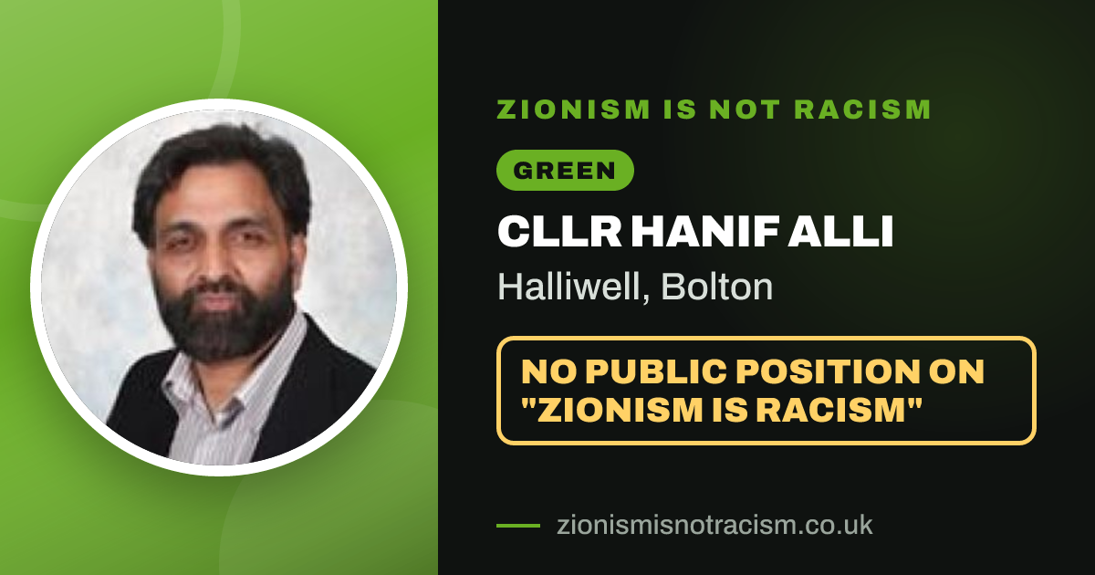 Share image: Cllr Hanif Alli, Halliwell ward, Bolton