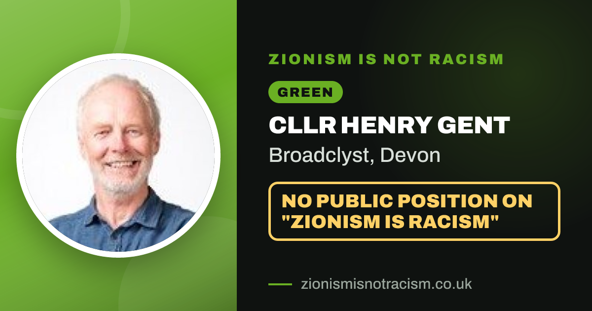 Share image: Cllr Henry Gent, Broadclyst ward, Devon