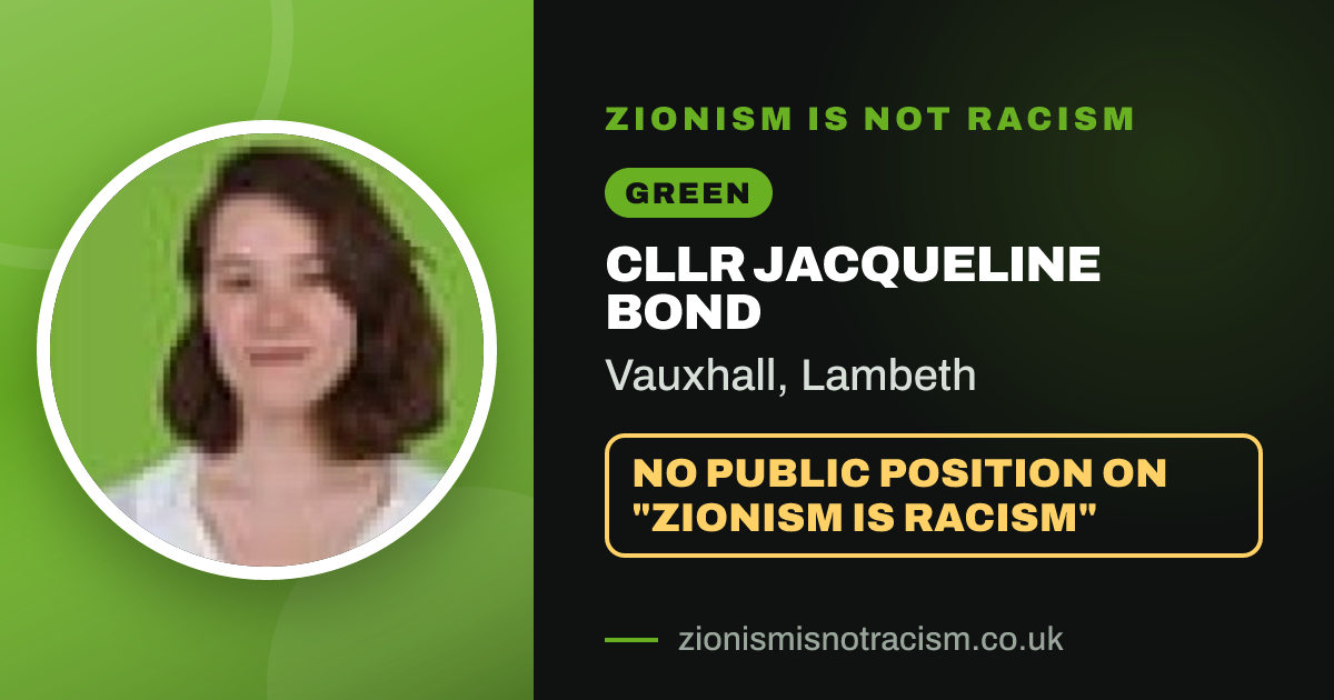 Share image: Cllr Jacqueline Bond, Vauxhall ward, Lambeth