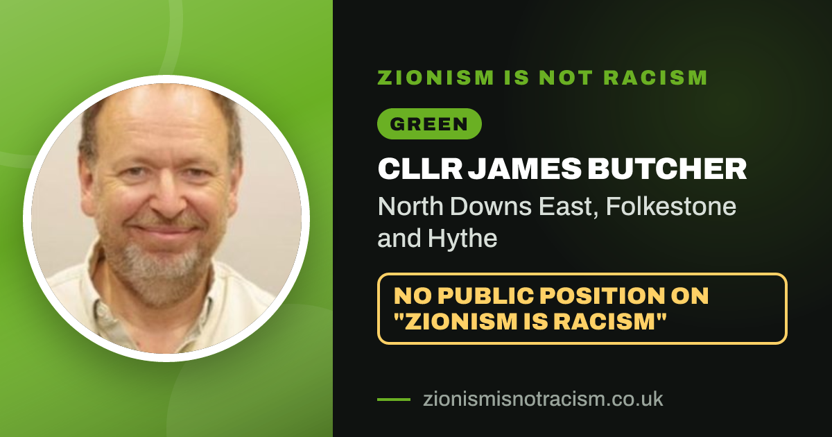 Share image: Cllr James Butcher, North Downs East ward, Folkestone and Hythe