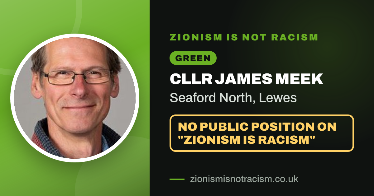 Share image: Cllr James Meek, Seaford North ward, Lewes