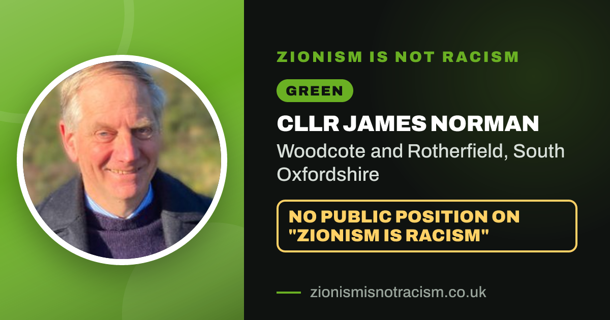Share image: Cllr James Norman, Woodcote and Rotherfield ward, South Oxfordshire