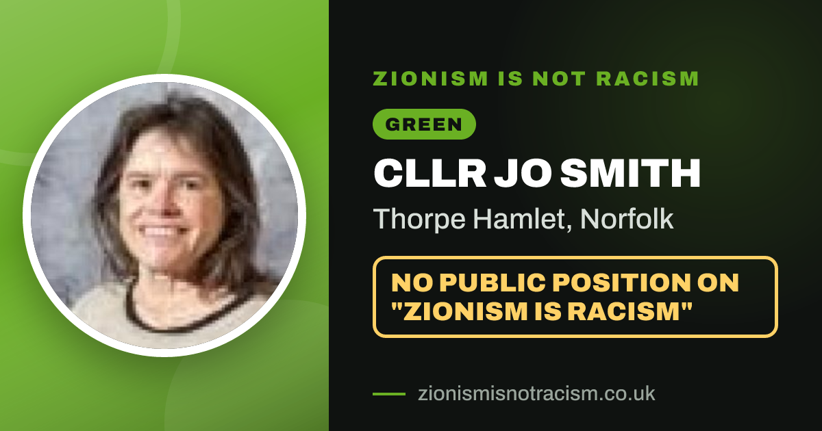 Share image: Cllr Jo Smith, Thorpe Hamlet ward, Norfolk