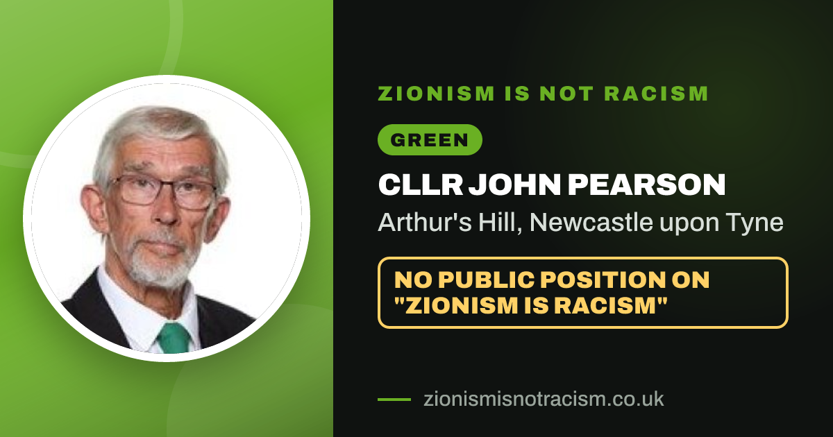 Share image: Cllr John Pearson, Arthur's Hill ward, Newcastle upon Tyne