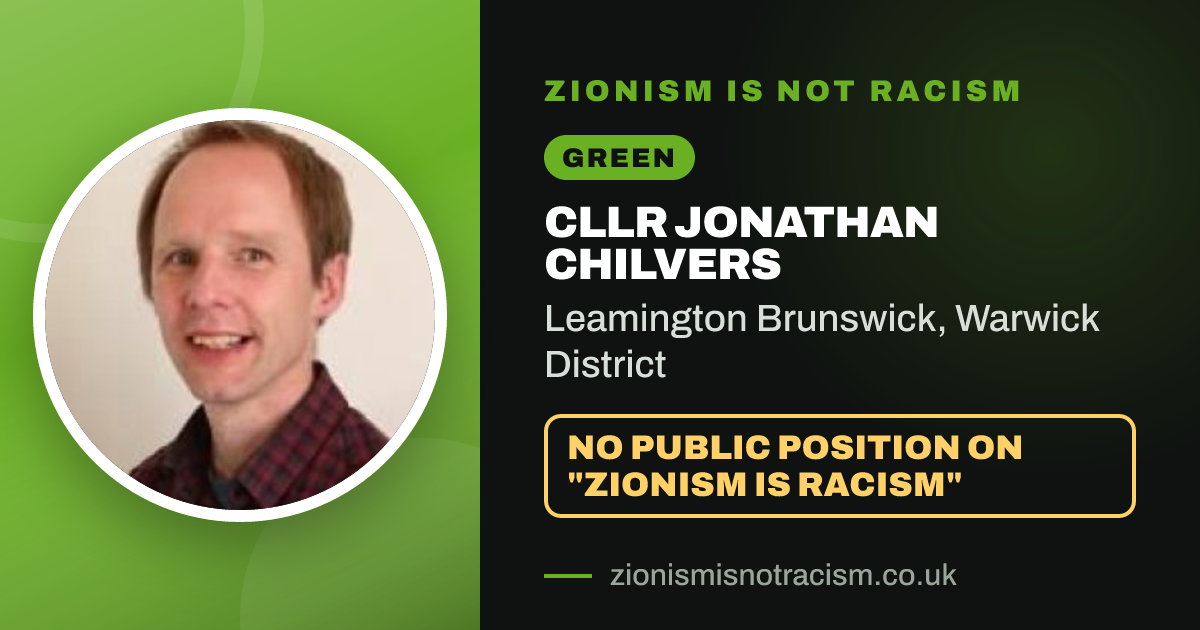Share image: Cllr Jonathan Chilvers, Leamington Brunswick ward, Warwick District