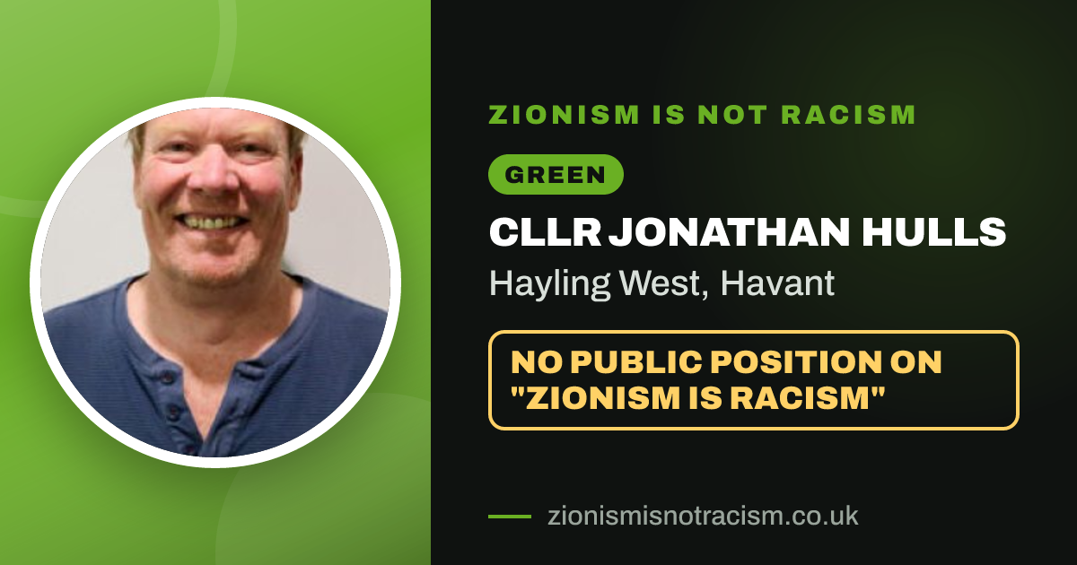 Share image: Cllr Jonathan Hulls, Hayling West ward, Havant