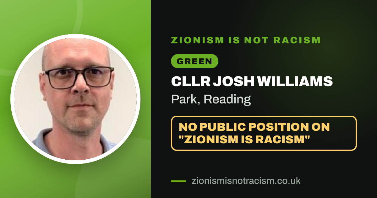 Share image: Cllr Josh Williams, Park ward, Reading