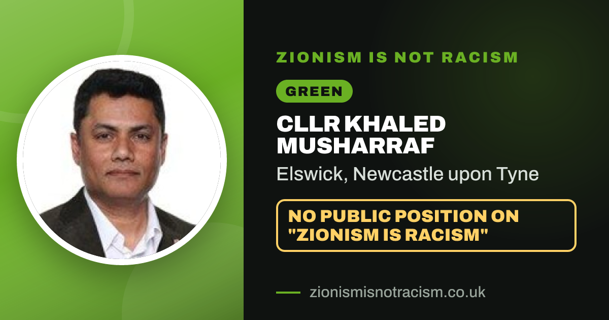 Share image: Cllr Khaled Musharraf, Elswick ward, Newcastle upon Tyne