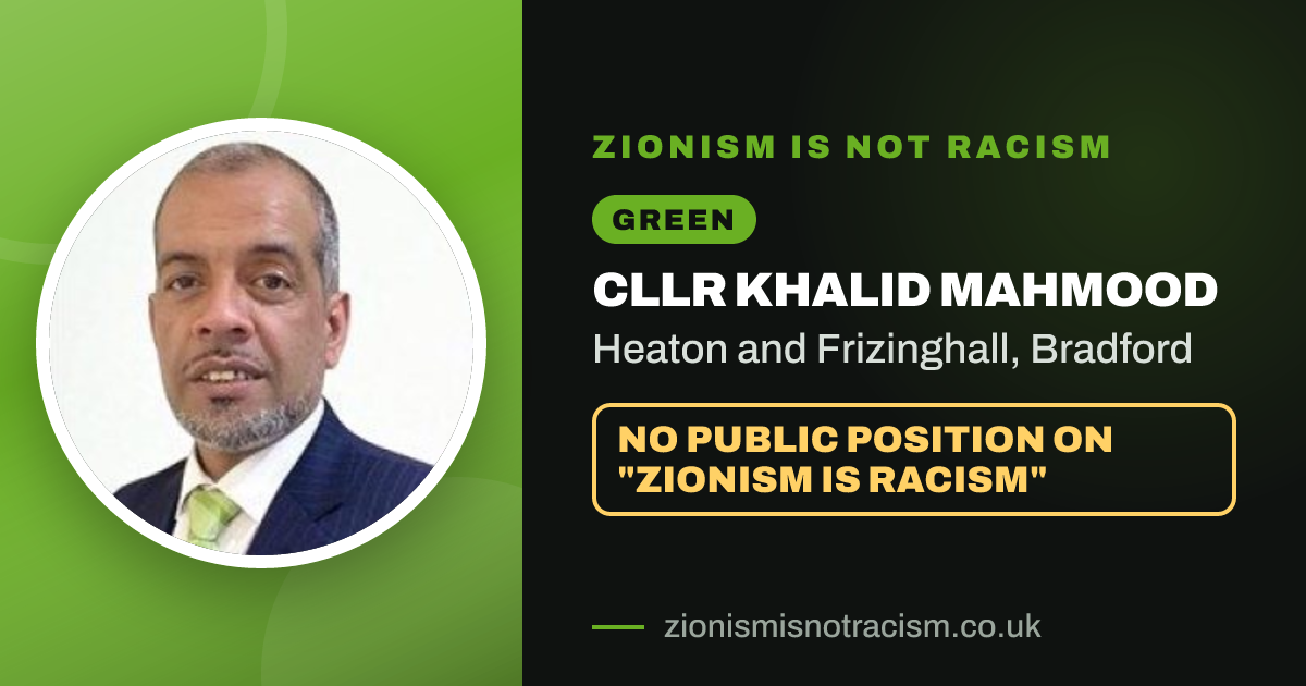 Share image: Cllr Khalid Mahmood, Heaton and Frizinghall ward, Bradford