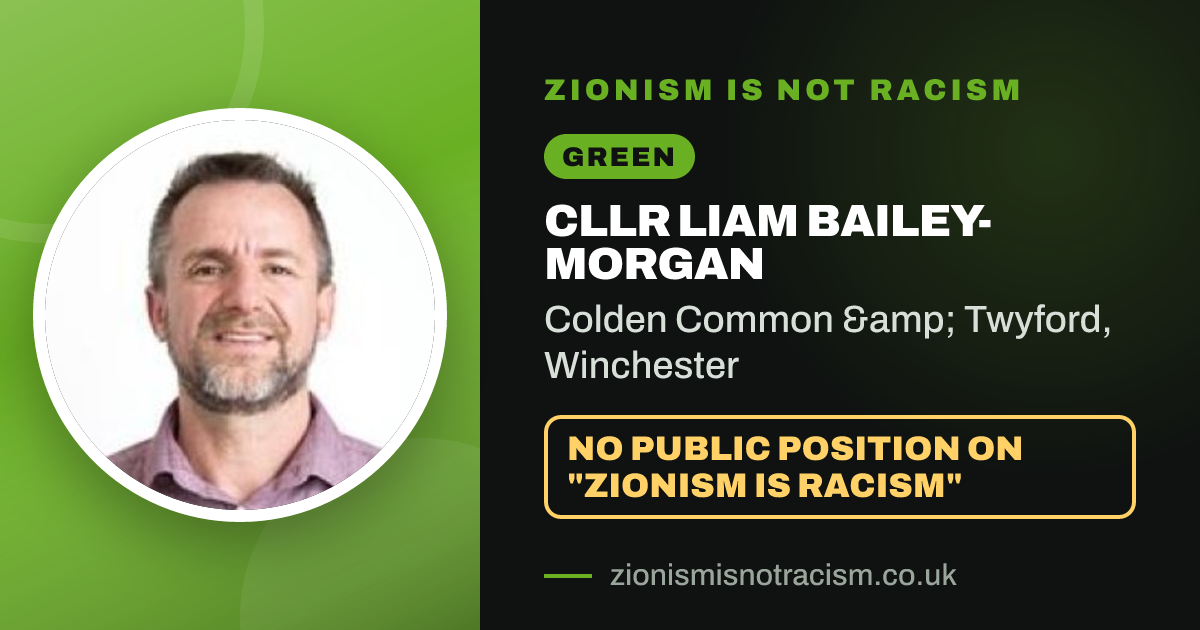 Share image: Cllr Liam Bailey-Morgan, Colden Common & Twyford ward, Winchester