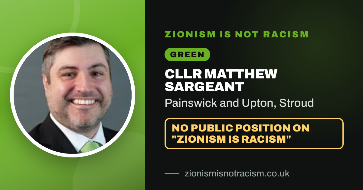 Share image: Cllr Matthew Sargeant, Painswick and Upton ward, Stroud
