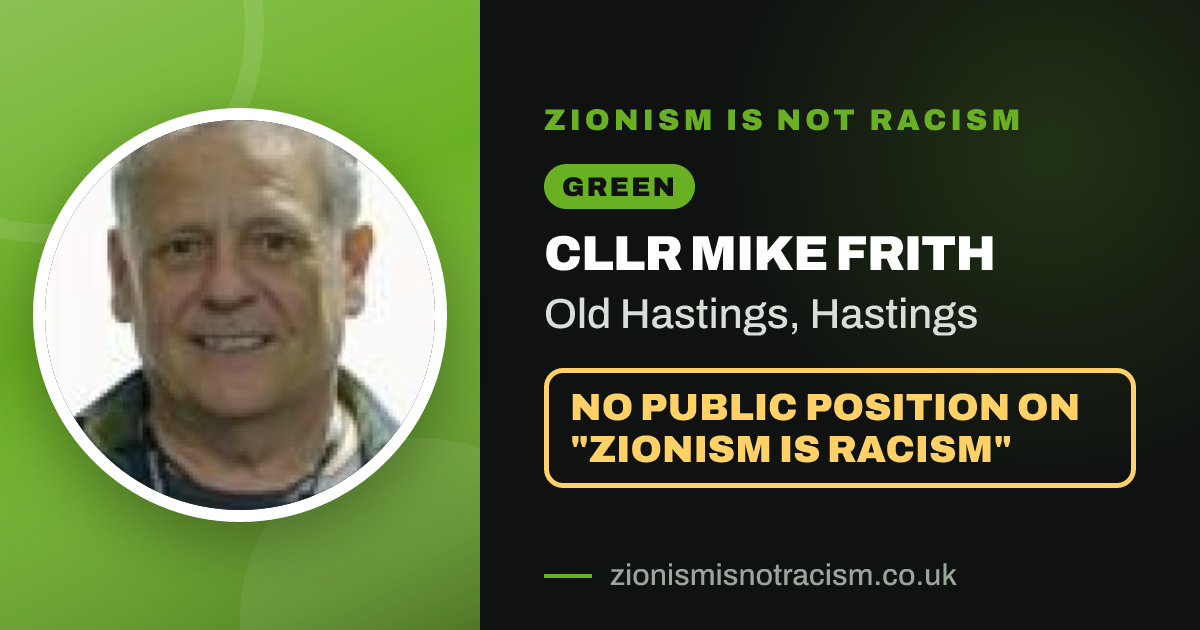 Share image: Cllr Mike Frith, Old Hastings ward, Hastings
