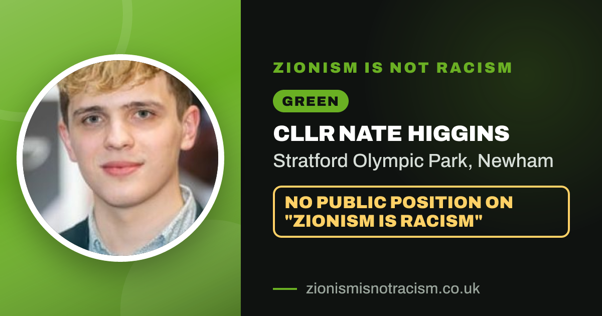 Share image: Cllr Nate Higgins, Stratford Olympic Park ward, Newham