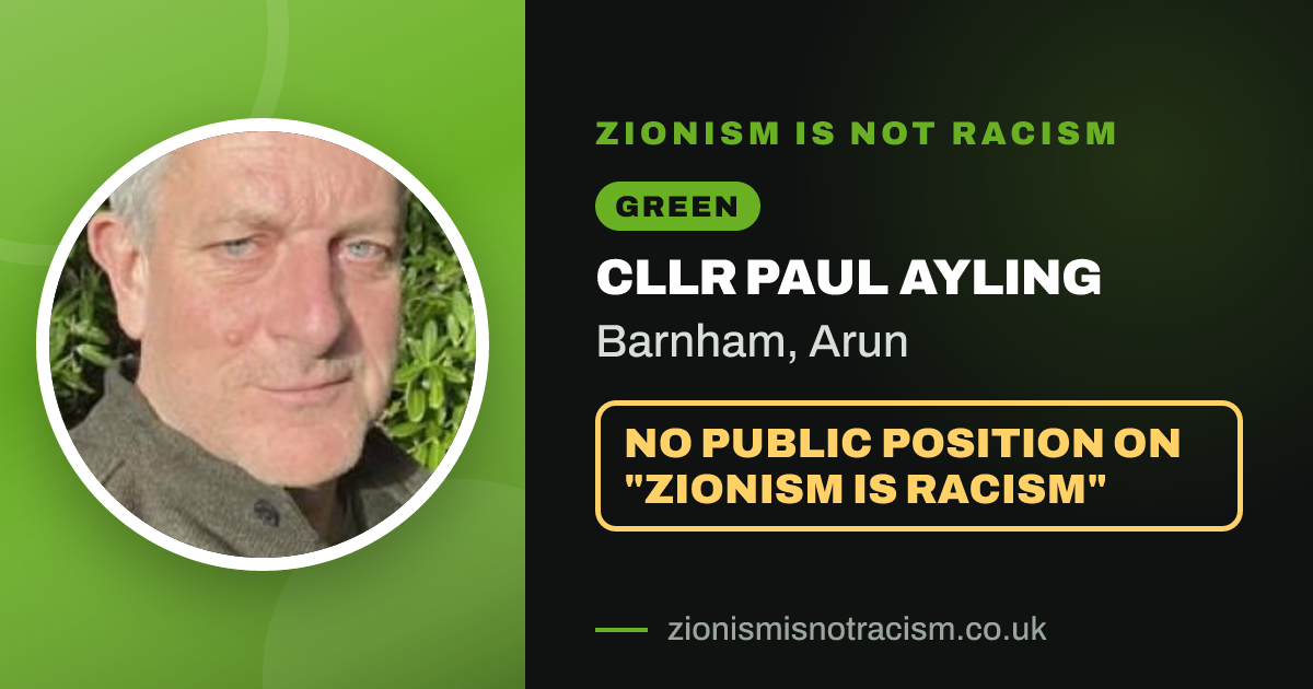 Share image: Cllr Paul Ayling, Barnham ward, Arun