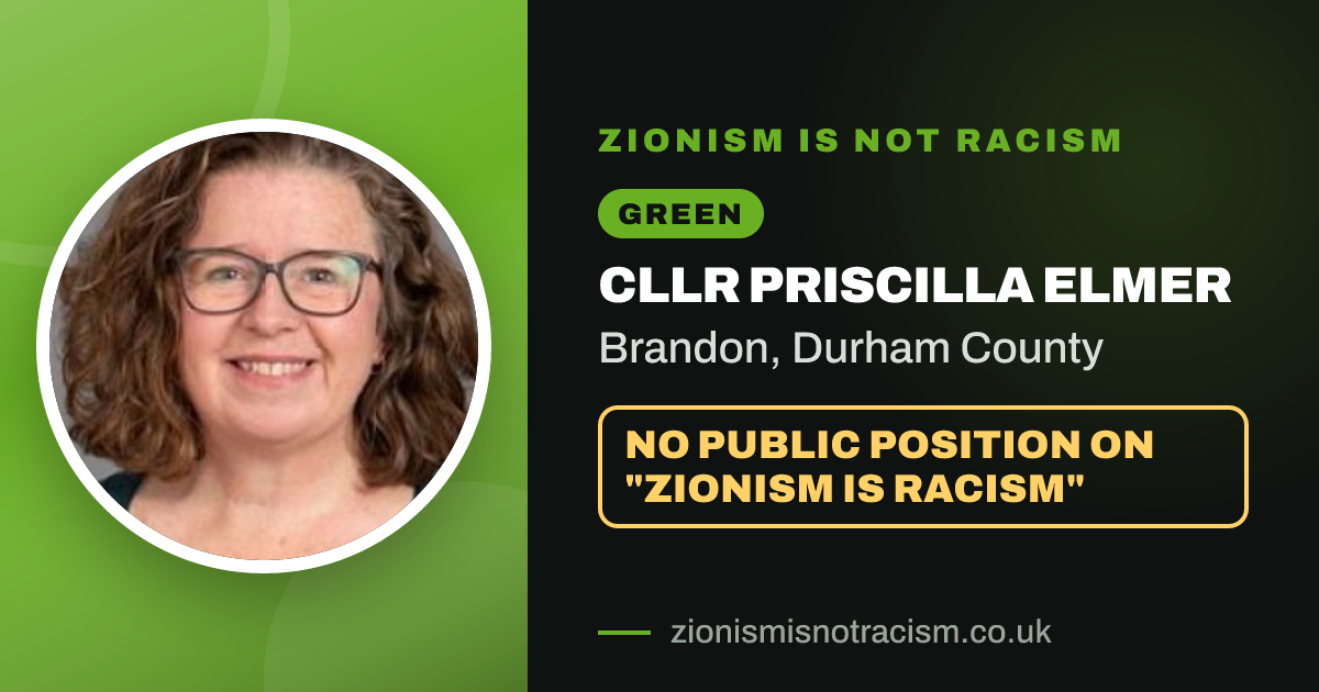 Share image: Cllr Priscilla Elmer, Brandon ward, Durham County