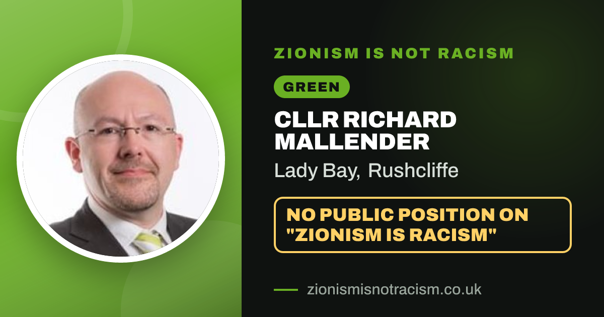 Share image: Cllr Richard Mallender, Lady Bay ward, Rushcliffe