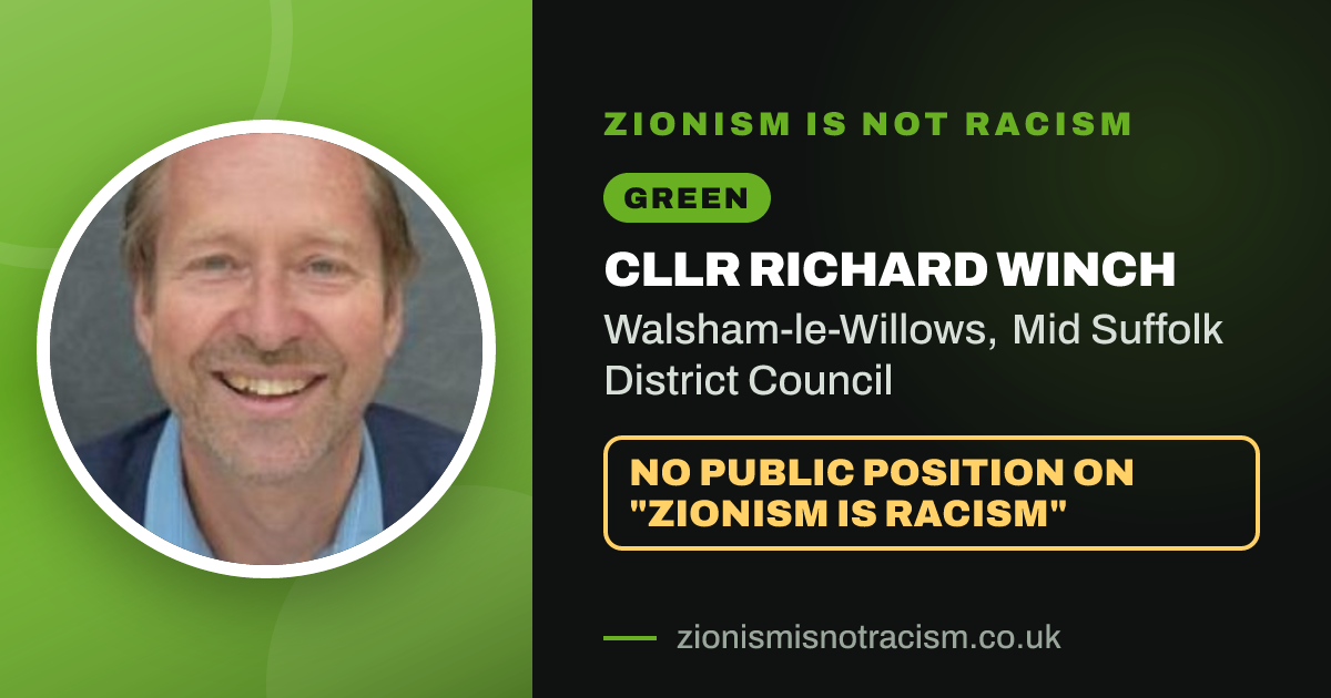 Share image: Cllr Richard Winch, Walsham-le-Willows ward, Mid Suffolk District Council