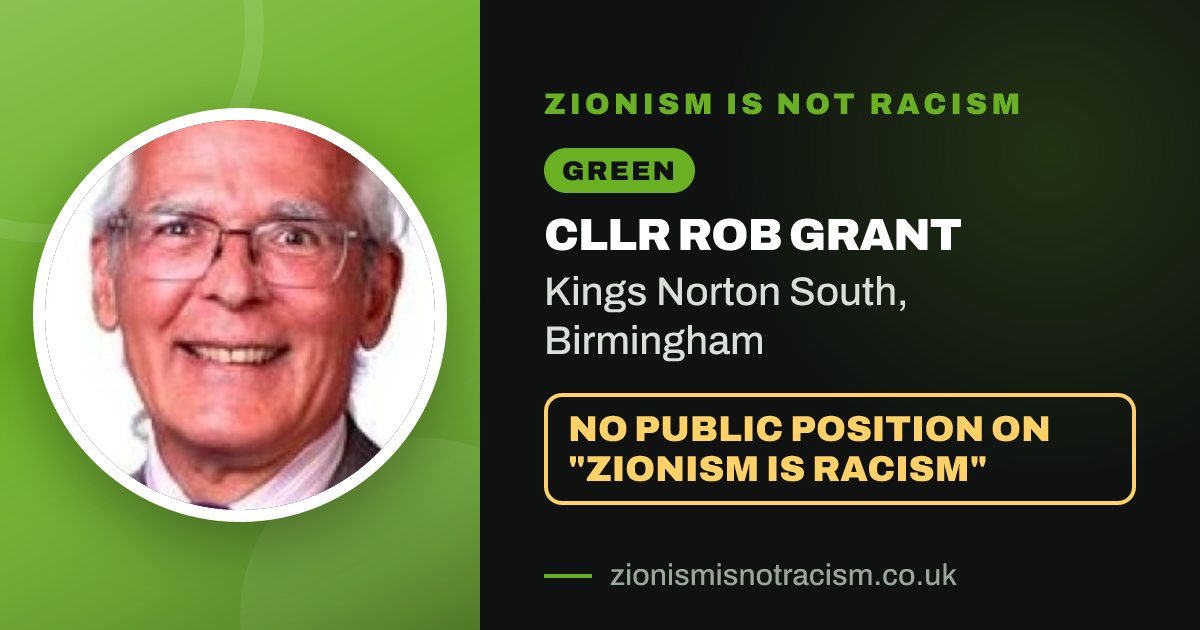 Share image: Cllr Rob Grant, Kings Norton South ward, Birmingham