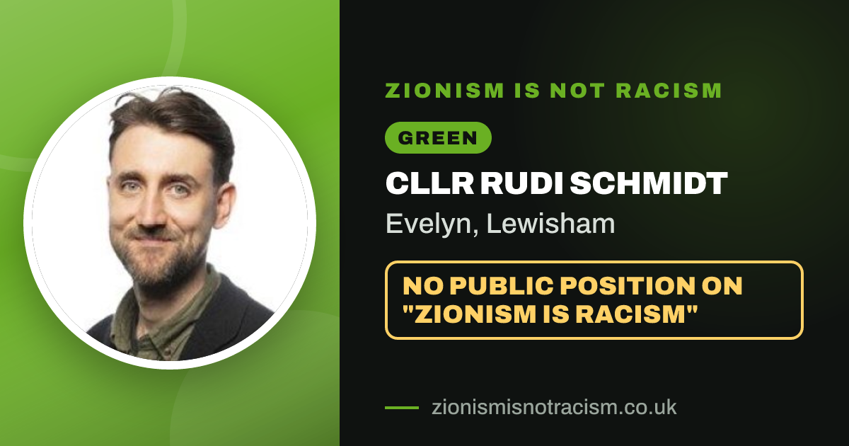 Share image: Cllr Rudi Schmidt, Evelyn ward, Lewisham