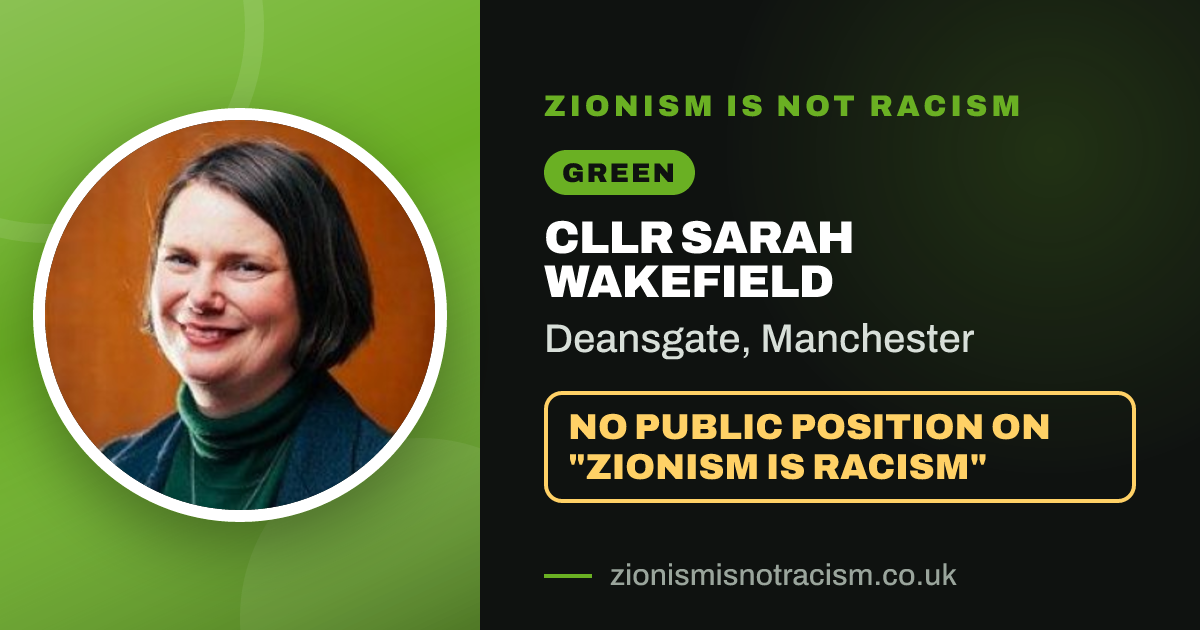 Share image: Cllr Sarah Wakefield, Deansgate ward, Manchester