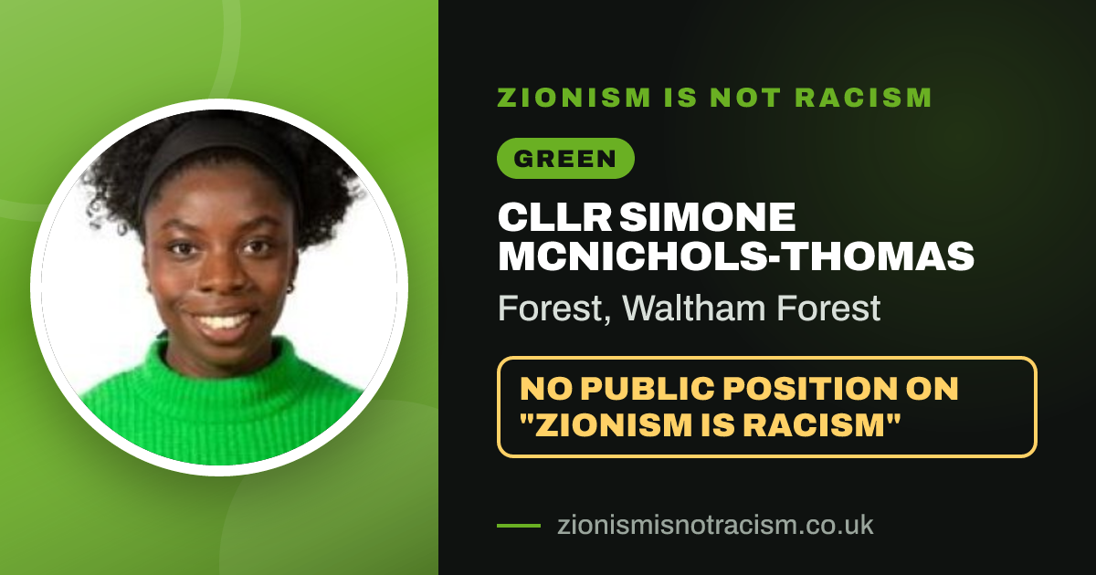 Share image: Cllr Simone McNichols-Thomas, Forest ward, Waltham Forest