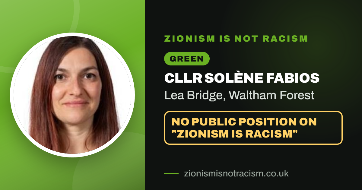 Share image: Cllr Solène Fabios, Lea Bridge ward, Waltham Forest