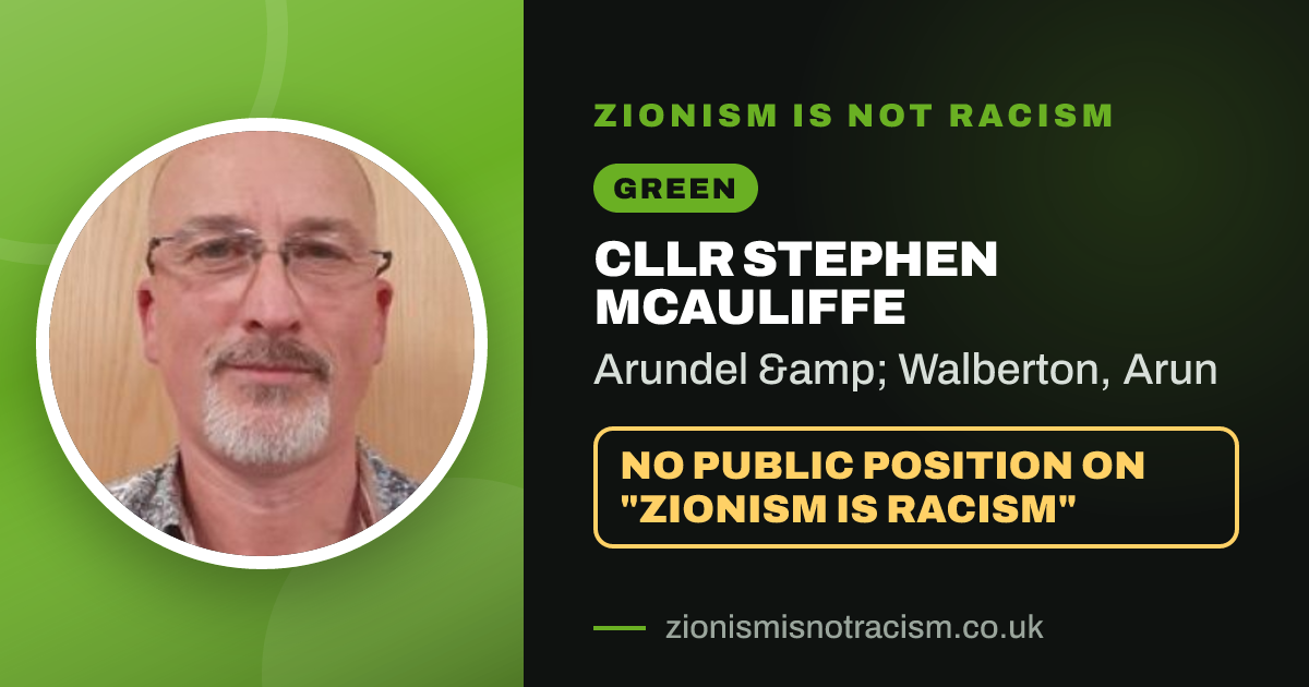 Share image: Cllr Stephen McAuliffe, Arundel & Walberton ward, Arun